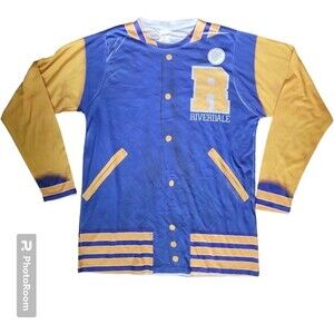 [LOGOVISION] RIVERDALE JERSEY PRINT LONG SLEEVE SHIRT - L
